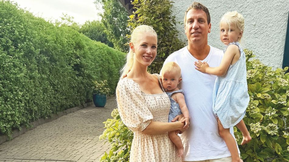 La mudanza de Maxi López y Daniela Christiansson