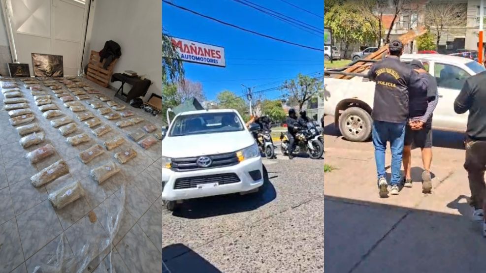 Allanamiento en una concesionaria de Resistencia. 