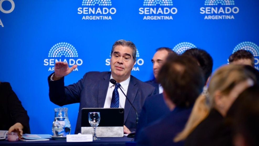 Jorge Capitanich en el Senado