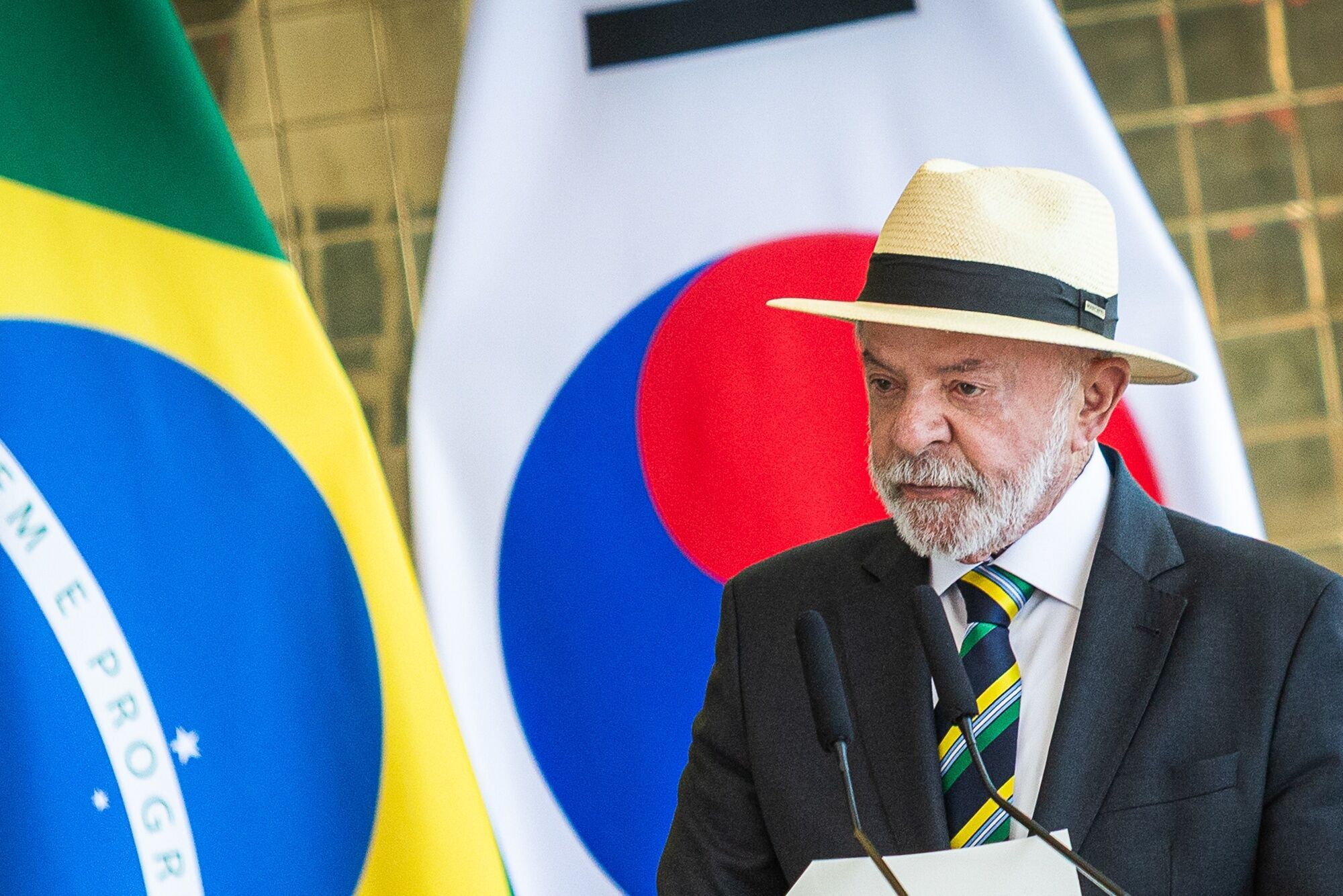President Lula Hosts South Korean Counterpart Lee Jae Myung