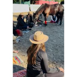 Julie Poniatowski: “El caballo puede abrir una forma increíble de entrenar nuestra mente” | Foto:CONTENTNOTICIAS