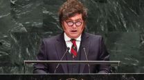 Los memes por la poca asistencia que tuvo el discurso de Milei en la ONU