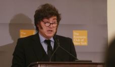 Javier Milei Club Económico de Nueva York