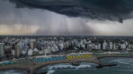 Mar del Plata es una de las ciudades más afectadas por el cambio climático.