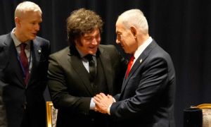 Javier Milei con Benjamin Netanyahu 24092026