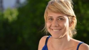 Florencia Aroldi, autora. 
