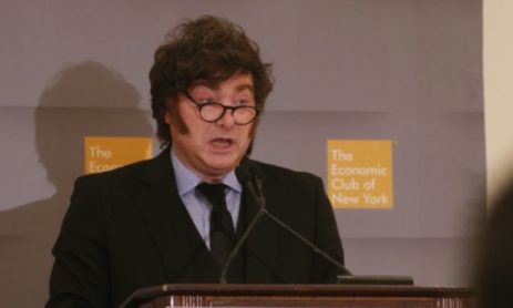 Javier Milei Club Económico de Nueva York