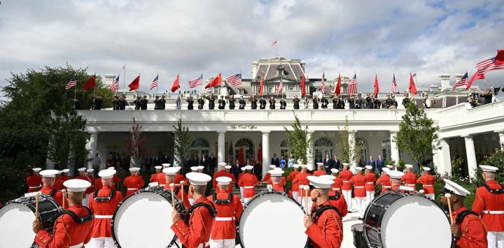 El presidente de China Xi Jinping realiza una visita de Estado a Estados Unidos.