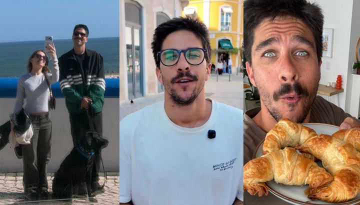 Comparte recetas de cocina y recorre lugares pintorescos: la nueva vida de Bautista Lena en Portugal junto a su esposa