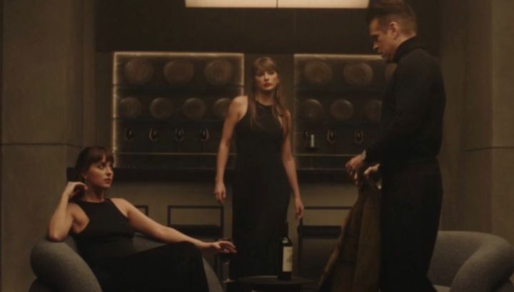 Revelan adelanto del video de "Patient Zero" de Taylor Swift, protagonizado por Dakota Johnson y Colin Farrell