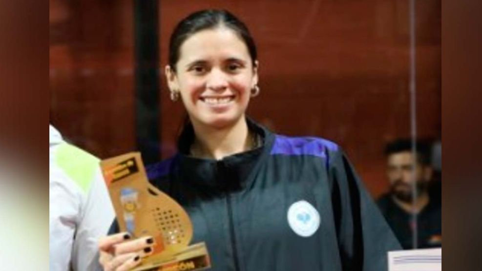 Florencia Guerra Sodero, jugadora de Pádel