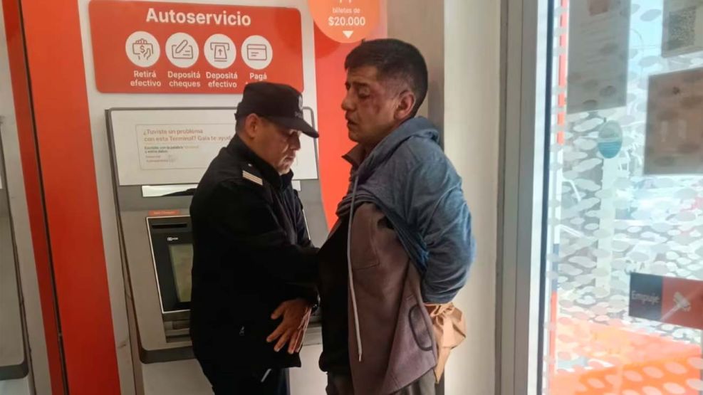 Intento de robo en un banco de Lomas del Mirador