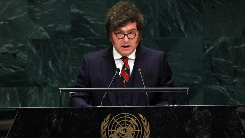 Javier Milei en la ONU 23092026