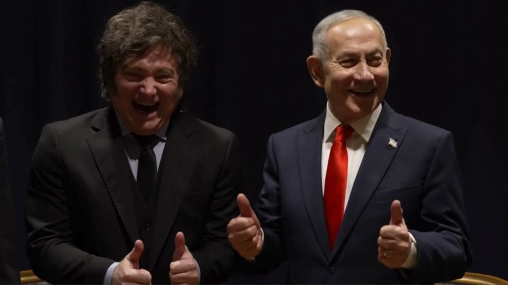 Netanyahu Milei 