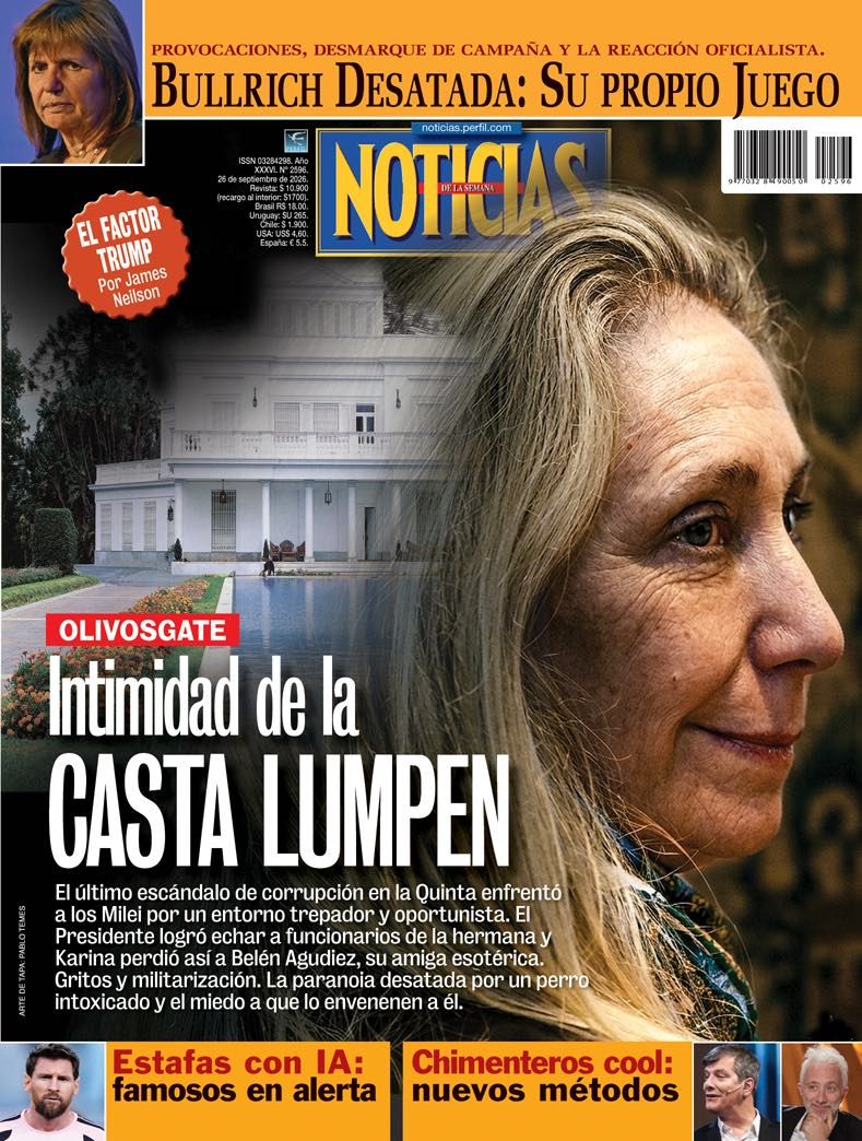La tapa de NOTICIAS | Foto:Cedoc