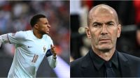Kylian Mbappé y Zinedine Zidane
