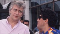 Marcos Franchi y Diego Maradona