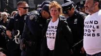 Susan Sarandon, detenida por protestar contra Netanyahu