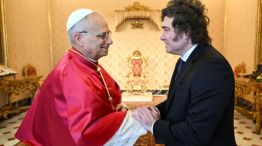  Papa León XIV y Javier Milei