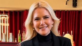 Valeria Mazza reafirmó el poder de la sastrería con un conjunto de Armani en Madrid