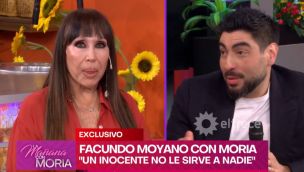Facundo Moyano con Moria
