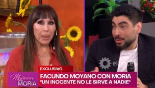 Facundo Moyano con Moria