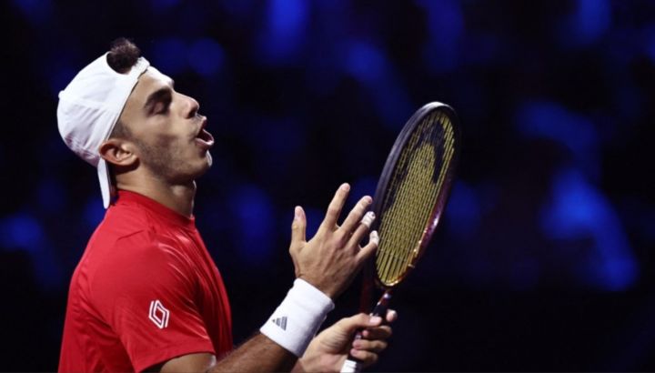Francisco Cerúndolo en la Laver Cup 2026