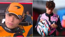 Lando Norris y Franco Colapinto