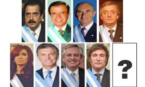 26_09_2026_alfonsin_menem_delarua_kirchner_macri_fernandez_milei_cedoc_g
