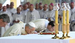 El papa en Francia. 