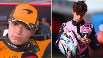 Lando Norris y Franco Colapinto