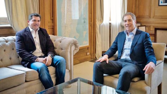 Santilli continúa con las reuniones con los gobernadores