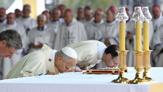 El papa en Francia. 