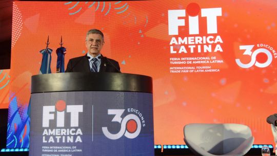 Jorge Macri abrió la Feria Internacional de Turismo en La Rural, con importantes anuncios para el sector.n ABL en el primer semestre