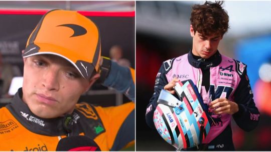 Lando Norris y Franco Colapinto