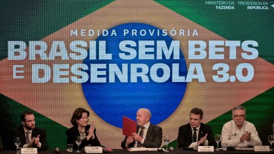Lula prohibe las apuestas deportivas y los casinos en línea en Brasil