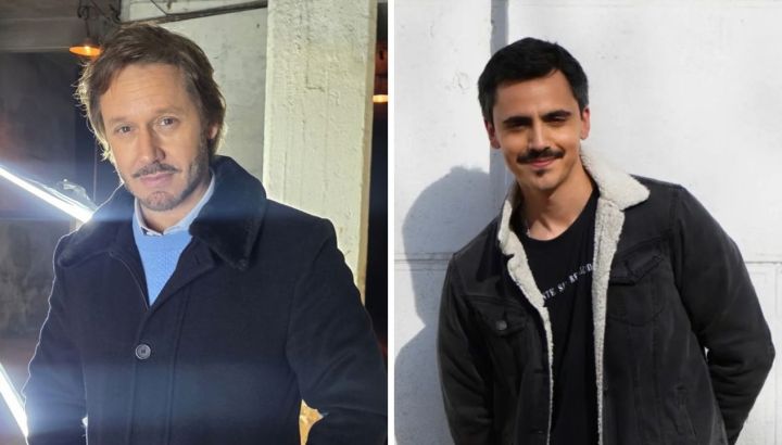 Benjamín Vicuña recibió a su sobrino Diego, que es actor y músico: "Ilustre visita"