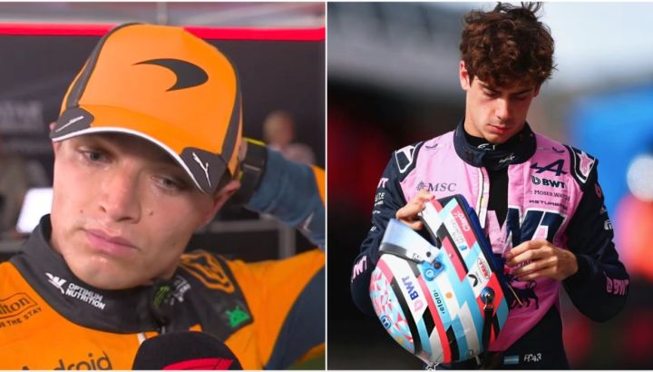 Lando Norris y Franco Colapinto