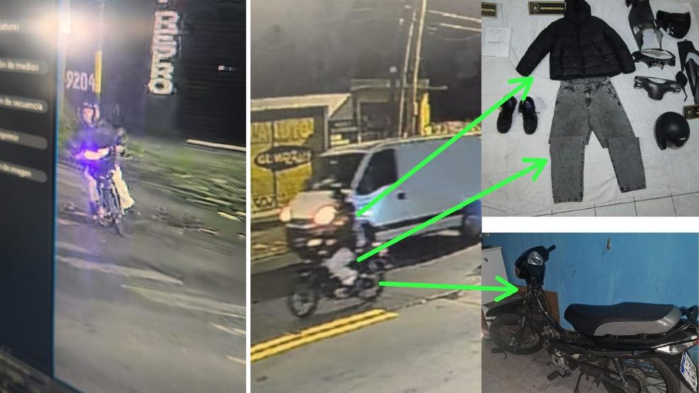  ATRAPARON A MOTOQUERO QUE ATROPELLÓ UNA MUJER