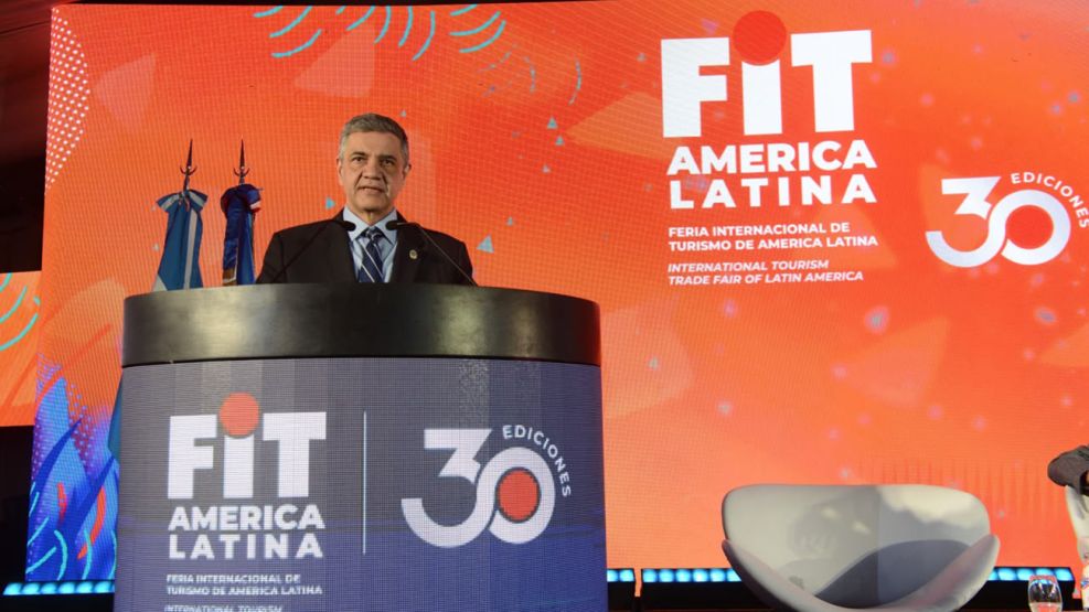 Jorge Macri abrió la Feria Internacional de Turismo en La Rural, con importantes anuncios para el sector.n ABL en el primer semestre