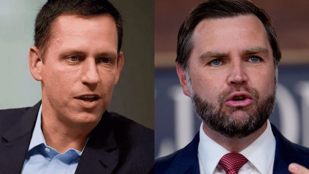 Peter Thiel y JD Vance