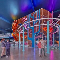Oceanic Park está en construcción y prevé abrir al público en enero de 2027 en Camboriú.