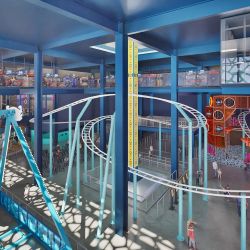 Oceanic Park está en construcción y prevé abrir al público en enero de 2027 en Camboriú.