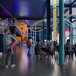 Oceanic Park está en construcción y prevé abrir al público en enero de 2027 en Camboriú.