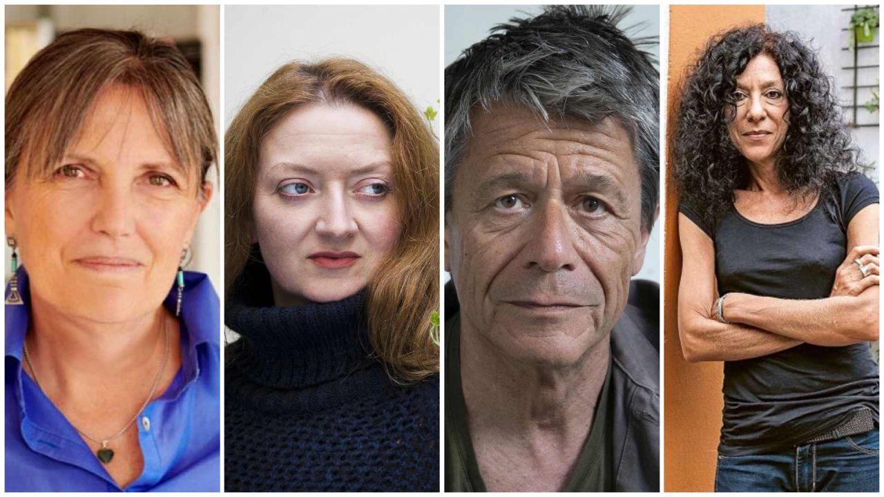 Claudia Piñeiro, Claire Keegan, Emmanuel Carrère y Leila Guerriero.  | Foto:Philippe Matsas, Helene Bamberger, Cedoc