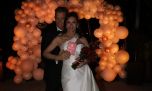 Entramos a la boda de Fabiana Araujo y Marcelo Dimini: los emotivos votos matrimoniales, el look de la novia y la ambientación soñada