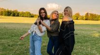 Nora Colosimo junto a Wanda y Zaira Nara
