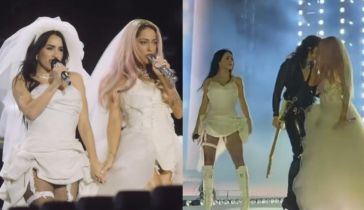 Lali Espósito y Tini Stoessel cantaron juntas en River