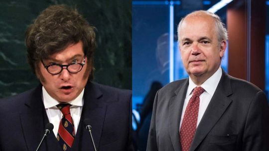 Javier Milei y Alejandro Fargosi