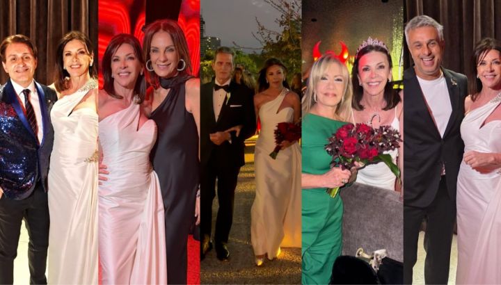Famosos y emoción en una noche soñada: así fue el casamiento de Fabiana Araujo y Marcelo Dimini